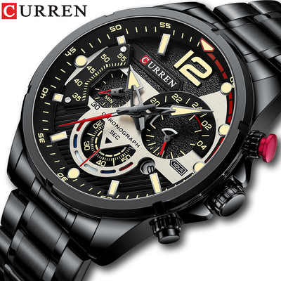 Curren 8395 – Black (Premium Watch)
