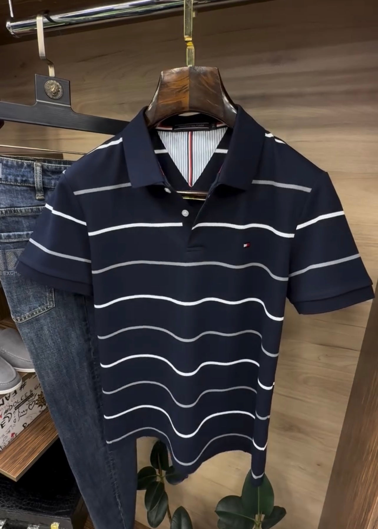 Tommy Polo Shirt (1pc) – Navy Blue| Code: C- 19