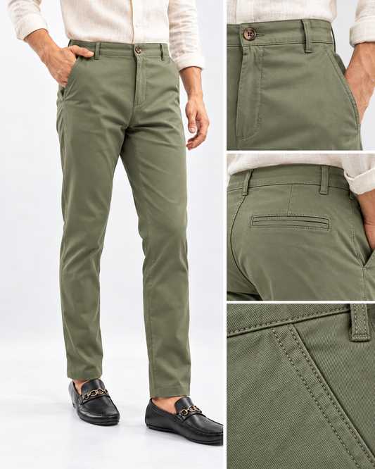 Premium Chino Pant | Olive