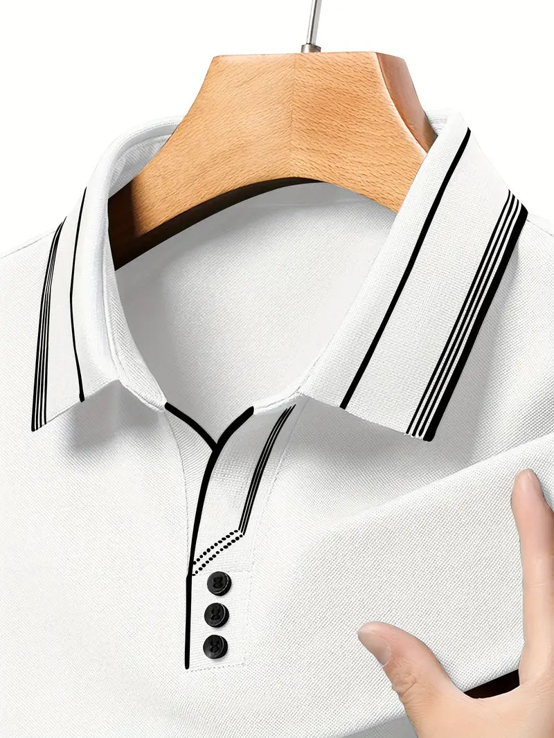 Exclusive polo shirt for men White