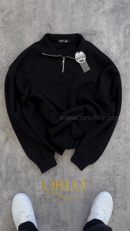 Imported China Fabrics Sweetshirt (1pcs Black Colour-15)