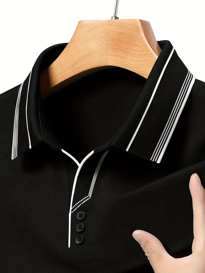 Premium Black Polo Shirt with Exclusive Design