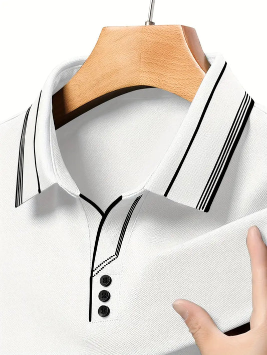 Exclusive polo shirt for men White