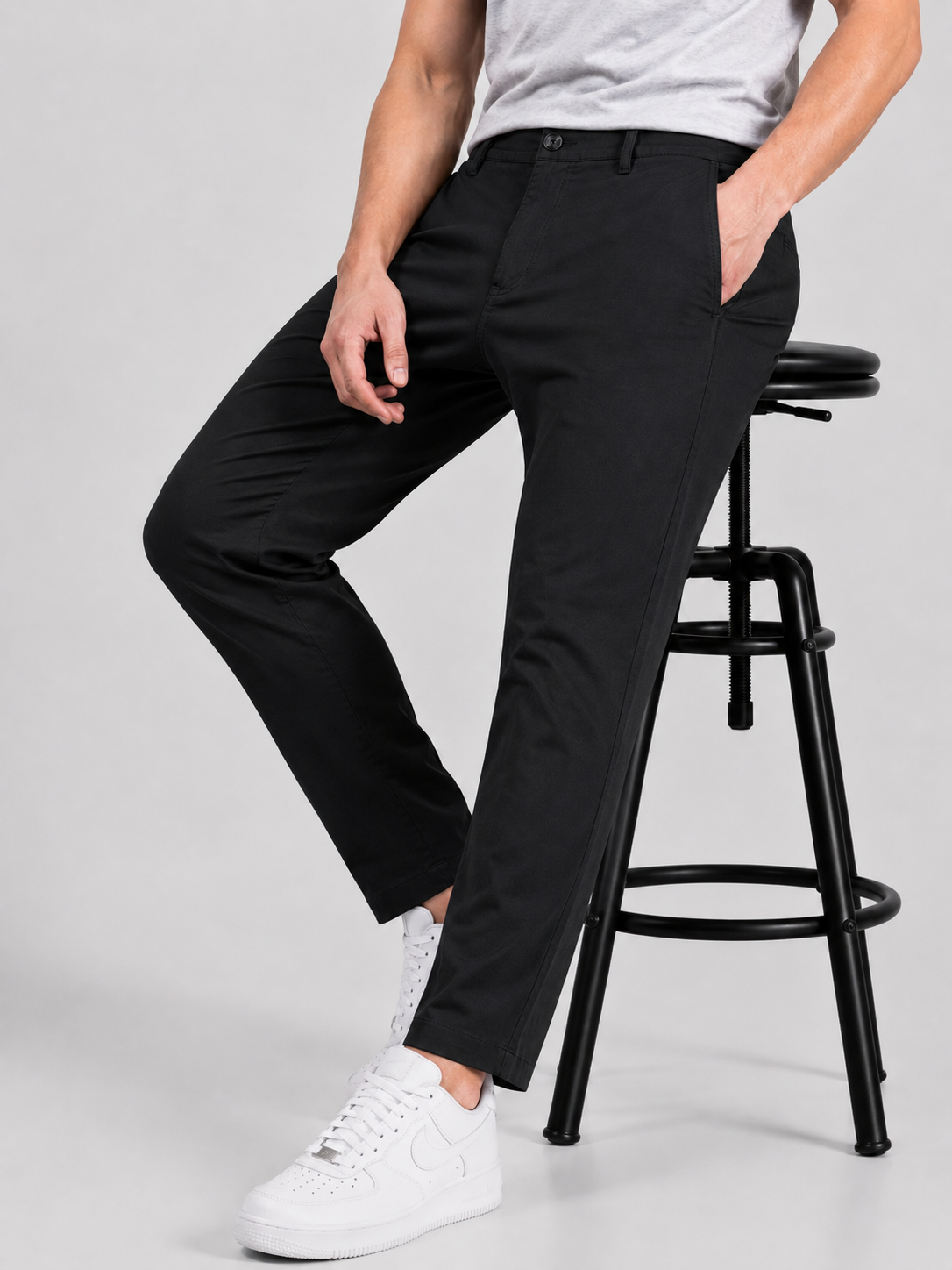 Premium Chino Pant | Black